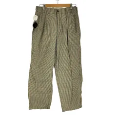 ナイジェルケーボン NIGEL CABOURN 旧タグ 2タックチェックパンツ メンズ  3のサムネイル