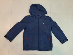 ポロ ラルフローレン キッズ ネイビー フード ウィンドブレーカー