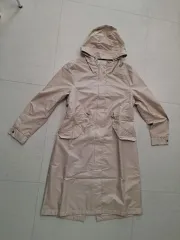 conte of florence ベージュ色 フード ロング ジャケット