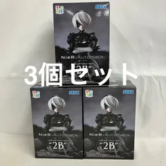 未開封 NieR:Automata ちょこのせプレミアムフィギュア 2B フィギュア 3個セット SF3E45 c107