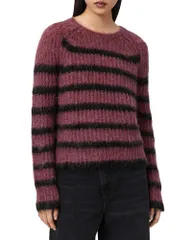 オールセインツ レディース アウター ニット・セーター ALLSAINTS Riga Sweateraspberryのサムネイル