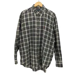 ラルフローレン RALPH LAUREN 90s BLAKE ポニー刺繍 チェック ボタンダウンシャツ メンズ import：L 