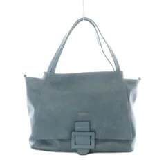 フィラノ FIRANO トートバッグ レザー 水色 ベルト 無地 大容量 /RI ■OS