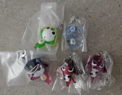 ケロロ ちび めじるし ケロロ ギロロ マスコット グミ キーホルダー ドロロ ギロロ