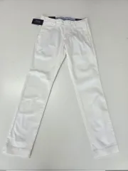 ポロラルフローレン ストレッチ スリムフィット チノ パンツ 白 29/32