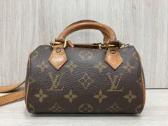 ルイヴィトン 【ミニスピーディー モノグラムショルダー紐・LV鍵付き