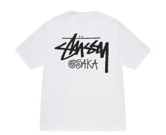 26年/ステューシー ストック 大阪 Tシャツ 白 (L)