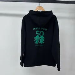 KOLON SPORT 23s 50周年 フーデッドジップアップ ブラック オーバーサイズ M J34