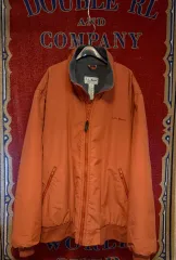 L L Bean Warm Up Jacket Orange XXL