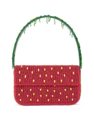 スタウド レディース バッグ STAUD Tommy Beaded Shoulder Bag Strawberryのサムネイル