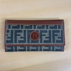 FENDI フェンディ キャンバス ズッカ柄 長財布 - メルカリ