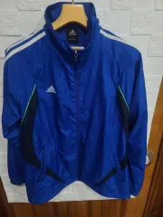 アディダス ウィンドブレーカー ブルー 95