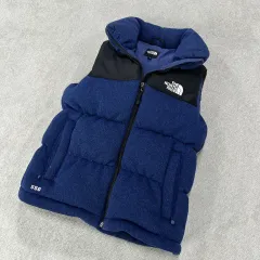 THE NORTH FACE ザノースフェイス 550 ヌプシ ダウン ベスト ネイビー キッズ