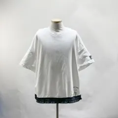 ZARA メンズ カジュアル 半袖Tシャツ 白 XL ヴィンテージ