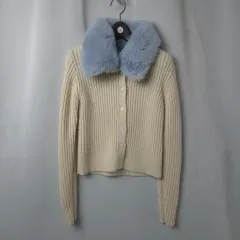 レディース ZARA ファー Kara（カラ） ニット カーディガン