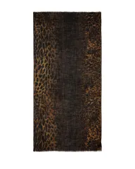 ザディグ エ ヴォルテール レディース アクセサリー マフラー・ストール・スカーフ プリント ウール Zadig Voltaire Judy Leopard Print Wool Scarf Lattのサムネイル