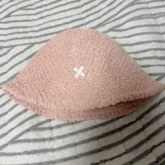 フリース ピンク バケットハット 帽子