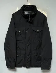 POLO ポロ ハンティング ダウンジャケット カジュアル 冬 ブラック L 100