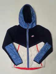 ナイキ フリース キルティング フード ジップアップ