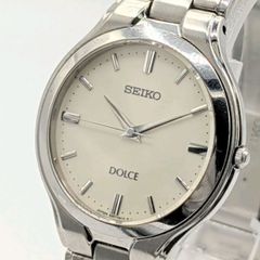 稼働美品 セイコー ドルチェ メンズ腕時計 ネイビー 8J41-0A10 - メルカリ
