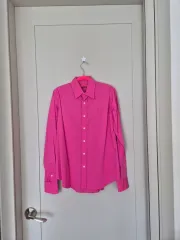 4) ポロラルフローレン ピンクシャツ