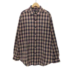 ポロジーンズカンパニーラルフローレン POLO JEANS COMPANY RALPH LAUREN 90-00s インド製 マドラスチェック レギュラーカラーシャツ ポロジン メンズ import：L 