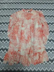 IN THE STYLE パータン Long ワンピース レッド/アイボリー