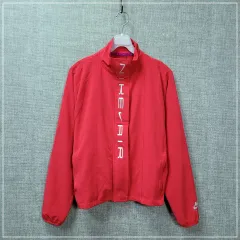328 NIKE ドライフィット レッド ジャケット レディース 85サイズ