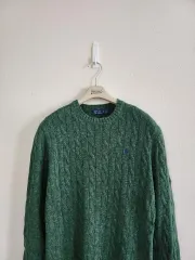 ポロ ラルフローレン ケーブルニット (M