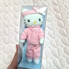 <正規品> ハローキティ ドレスアップ ロング脚 ぬいぐるみ (未開封 / 新品)