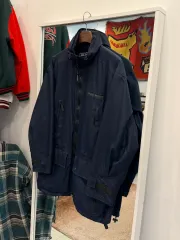 90-00s Polo Sport ポロスポーツ ナイロン フリース マウンテン ジャケット