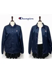 チャンピオン ネイビー コーチ ジャケット L