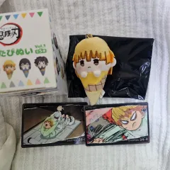 鬼滅の刃 我妻 善逸 アイスくるみたぴぬい / ぬいぐるみ (トレカ贈呈)