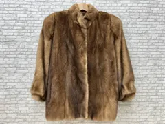 SAGA MINK サガミンク ファージャケット ファーコート 毛皮 ミンク レディース ブラウン