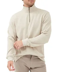 ロッドアンドグン レディース アウター ニット・セーター ハーフジップ Rodd Gunn Alton Ave Quarter Zip Sweater Camel キャメル