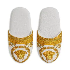ヴェルサーチ レディース シューズ サンダル Versace I Heart Baroque Bath Slippers WhiteWhite ホワイトのサムネイル