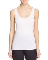 ハンロ レディース トップス タンクトップ コットン Hanro Cotton Seamlesscoop Neck Tank White ホワイトのサムネイル