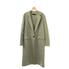 ザラウーマン ZARA WOMAN ロングチェスターコート ウール混 M グレー /OK ■OS