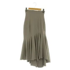 スナイデル SNIDEL ハイウエストヘムボリュームスカート アシンメトリー 00 モカ /MY ■OS ■SH