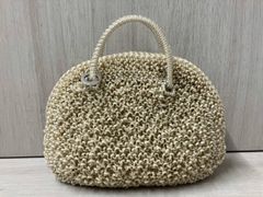 美品✨アンテプリマ カルツォーネ セミシャイニーホワイト ショルダー