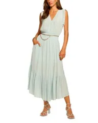 レイミー ブルック レディース トップス ワンピース ミディ Ramy Brook Coco Midi Dress Moonstone