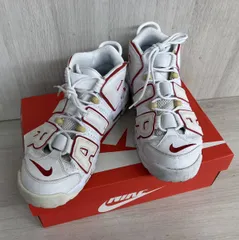 NIKE ナイキ AIR MORE UPTEMPO '96 エアモア アップテンポ スニーカー [921948-102] ホワイト×バーシティレッド [US8.5/約26.5cm] 箱あり