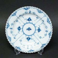 コペンハーゲン ブルーフルーテッド フルレース オーバルディッシュ