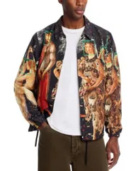 プレジャーズ メンズ アウター ジャケット・ブルゾン プリント Pleasures Printed Snap Front Jacket Multi マルチカラーのサムネイル