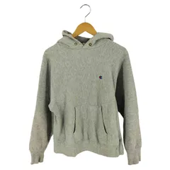 チャンピオン Champion 80S トリコタグ後期 USA製 リバースウィーブ ロゴ刺繍 プルオーバーパーカー メンズ import：M 