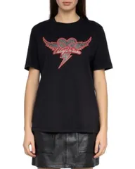 ザディグ エ ヴォルテール レディース トップス Tシャツ Zadig Voltairedwin Tee Black ブラックのサムネイル