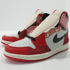 【三重本店】 中古 NIKE | ナイキ ※タバコ臭あり スニーカー AIR JORDAN 1 HIGH OG SP Spider-Man エアジョーダン 1 ハイ オリジナル スパイダーマン DV1748-601 レッド サイズ：26.0cm 【126】