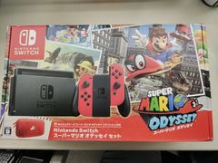 [정크 본체] Nintendo Switch 초기형 본체 슈퍼 마리오 오디세이 세트 [50]