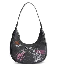 ザディグ エ ヴォルテール レディース バッグ Zadig Voltaire x Humberto Cruz Night Out Monogram Shoulder Bag Roadのサムネイル