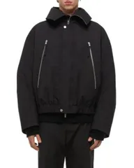 ヘルムート ラング メンズ アウター ジャケット・ブルゾン Helmut Lang Hooded Astro Bomber Jacket Black ブラックのサムネイル